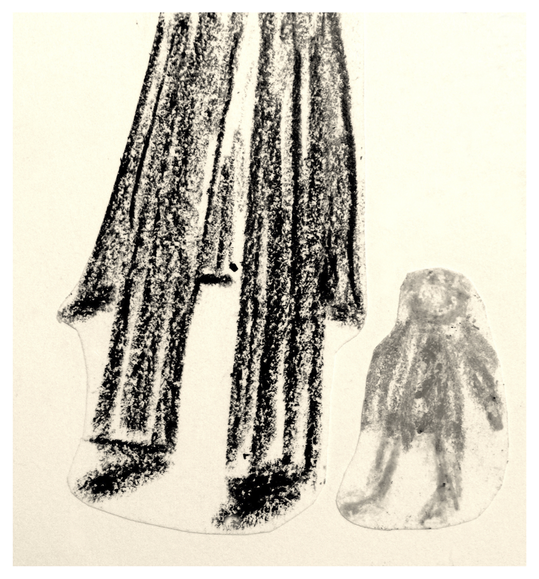 Wax crayon memory drawing 2011